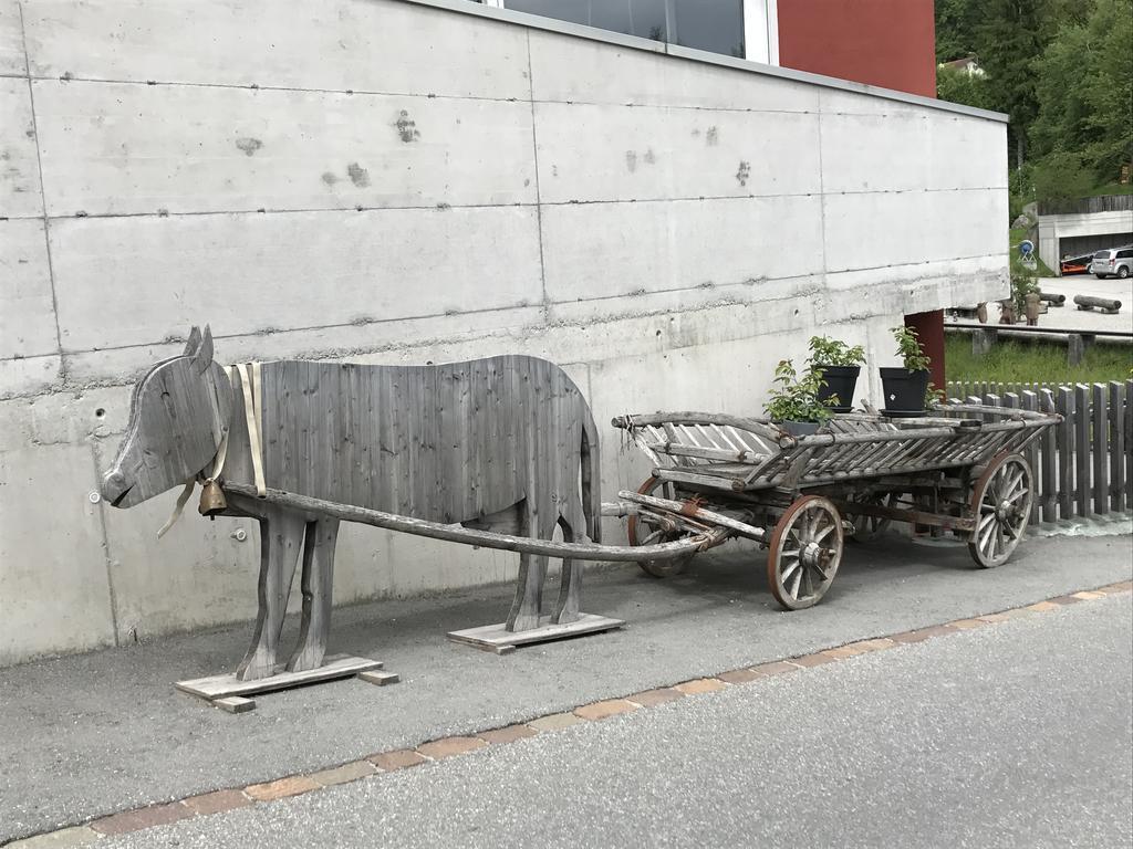 Ferienwohnung Laax Mit Traumblick, Grossem Balkon Und Terrasse Exterior photo